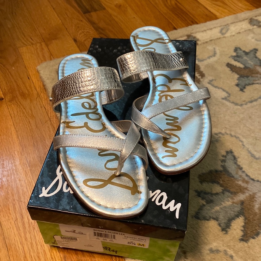 Sam Edelman Silver Sandals